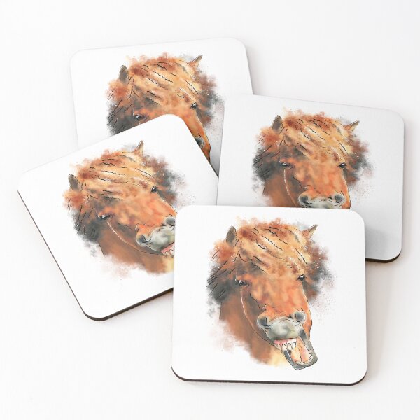 Item preview, Laughing Horse – Joy from the Stable designed and sold by RenataMaslyk.