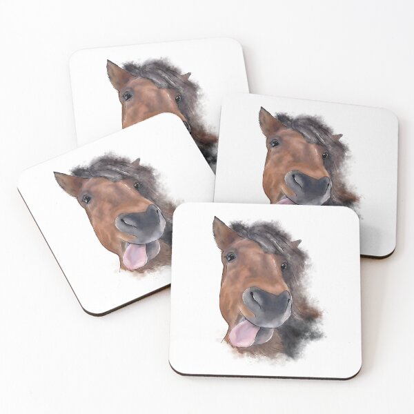Item preview, Silly Horse – Tongue Out Fun designed and sold by RenataMaslyk.