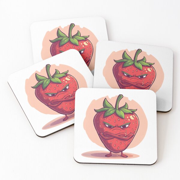 Item preview, The Grumpy Strawberry designed and sold by areyoucrazy.