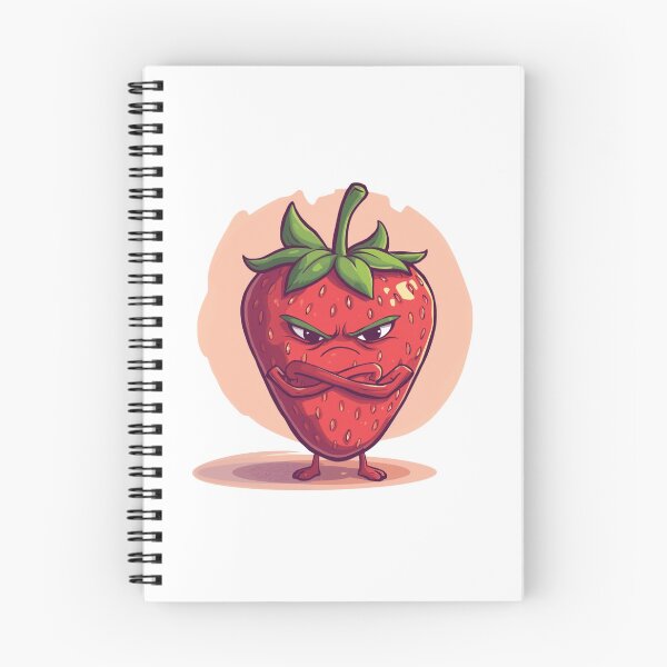 Item preview, The Grumpy Strawberry designed and sold by areyoucrazy.