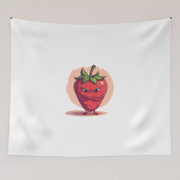 Item preview, The Grumpy Strawberry designed and sold by areyoucrazy.