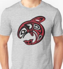 Orca Killer Whale Native American Indian Unisex T-Shirt