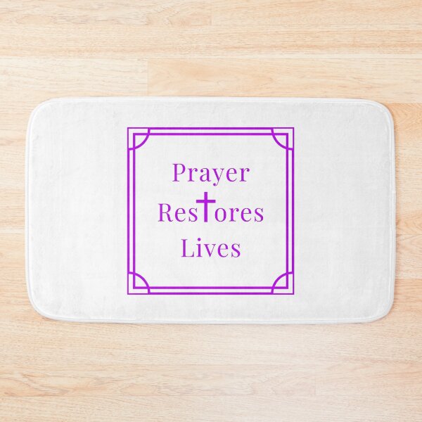 Item preview, Prayer Restores Lives, Religious Quotes  designed and sold by AASparksDesigns.