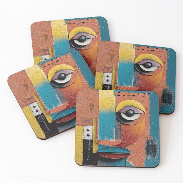 Item preview, Cool Dude Ash Abstract  designed and sold by Duckmoo Art.