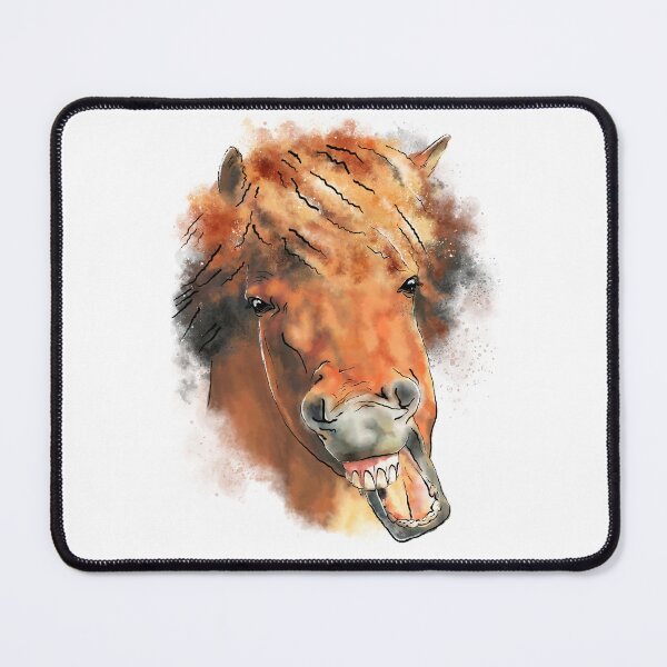 Item preview, Laughing Horse – Joy from the Stable designed and sold by RenataMaslyk.