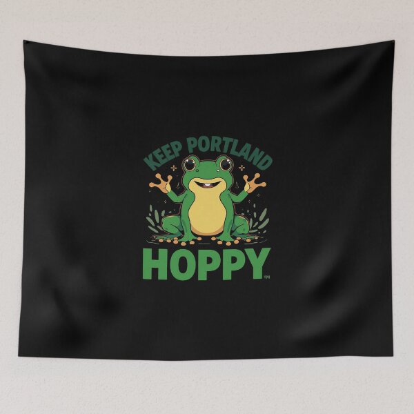 Item preview, portland frog designed and sold by Redblack123.
