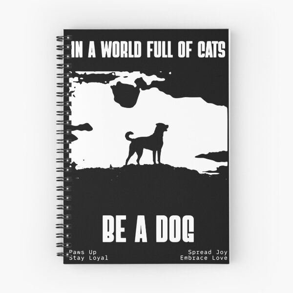 Item preview, In a World Full of Cats, Be a Dog | Motivational Dog Lover Shirt designed and sold by DavidTeeStudio.