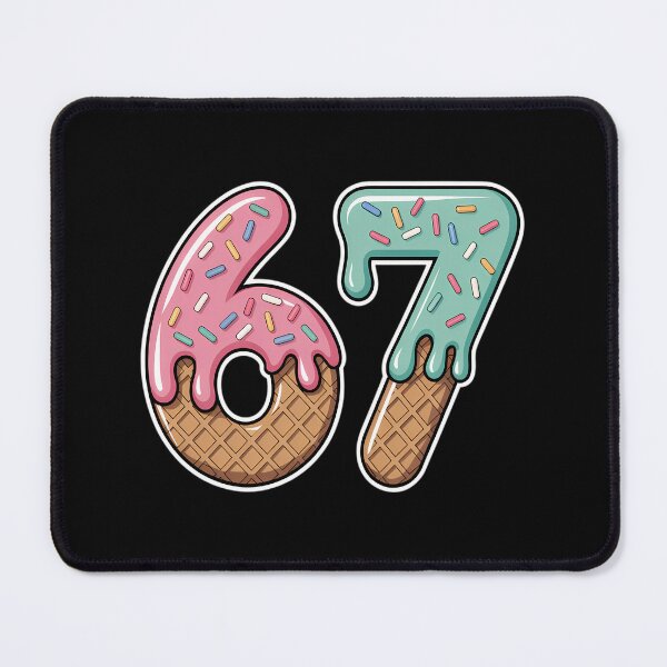 Item preview, 67 Ice Cream 67 Meme Funny Six Seven Gen Alpha designed and sold by papertaless.