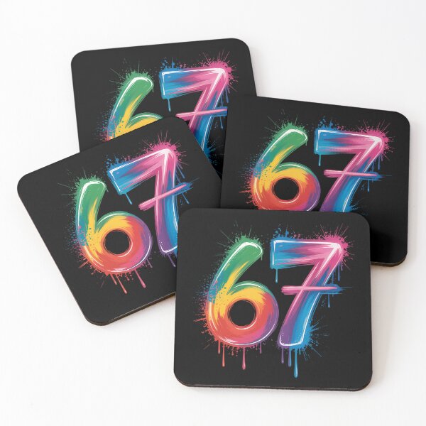 Item preview, 67 Six Seven 6 7 Meme color designed and sold by papertaless.