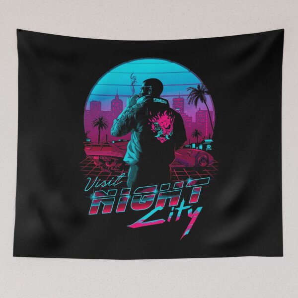 Item preview, Visit NIGHT City t Classic designed and sold by Chetzarart.