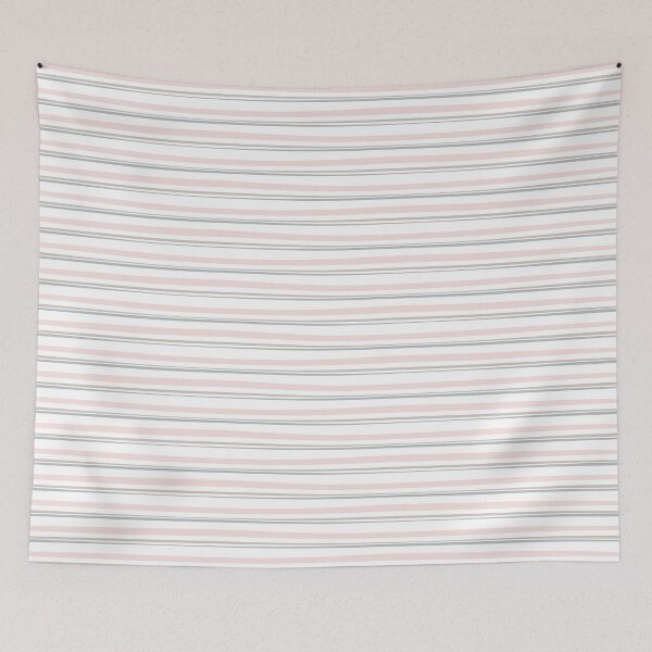 Item preview, Soft Horizon – Gentle Lines in Pink and Grey designed and sold by RenataMaslyk.