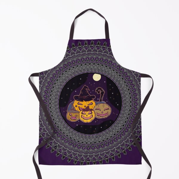 Item preview, Cute Pumpkin Mandala | Cozy Halloween Aesthetic Design designed and sold by Rexyy Studio .