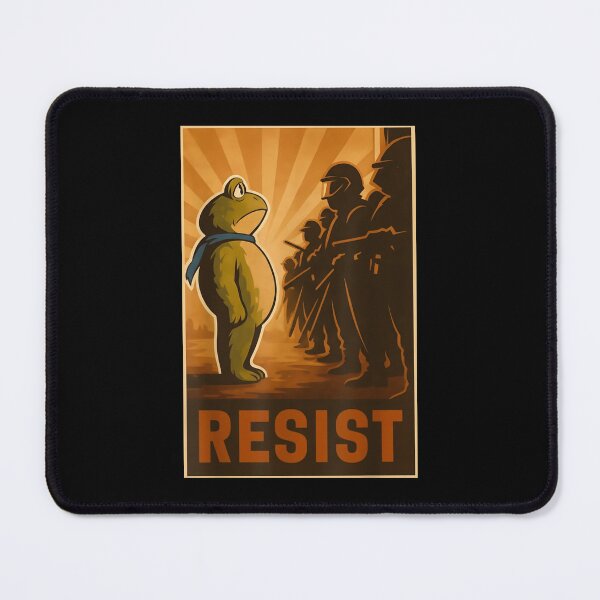 Item preview, Resist Portland Frog Protest,Anti ICE Anti Fascism  Vintage Activist Shirt, Resistance Fuck ICE No Kings Day designed and sold by JaquelinDach.
