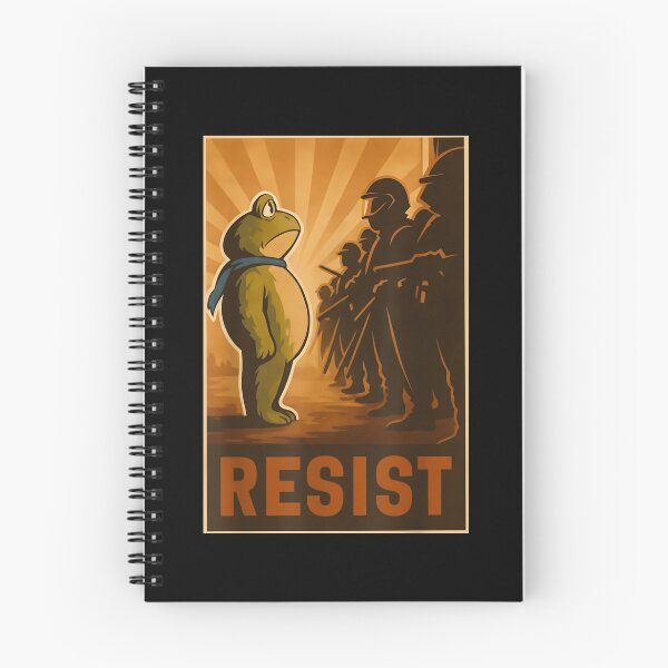 Item preview, Resist Portland Frog Protest,Anti ICE Anti Fascism Vintage Activist Shirt, Resistance Fuck ICE No Kings Day designed and sold by JaquelinDach.