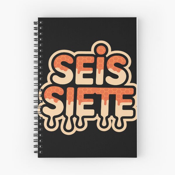 Item preview, 67 Six Seven SEIS Siete Spanish Brainrot designed and sold by papertaless.