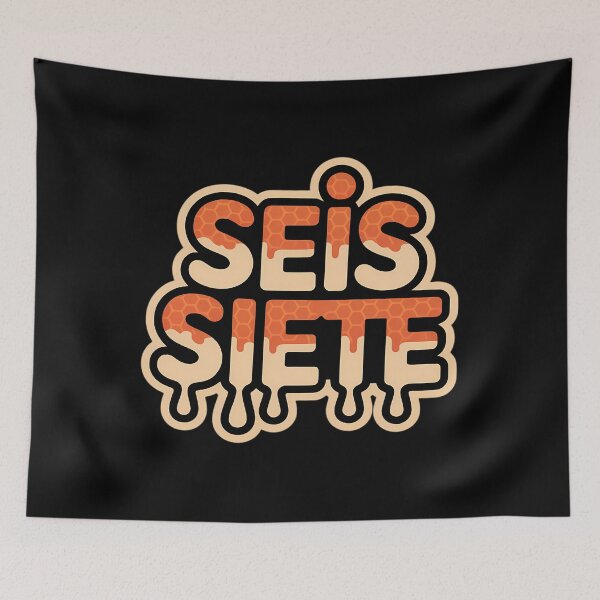 Item preview, 67 Seis Siete SEIS Siete Español Brainrot designed and sold by papertaless.