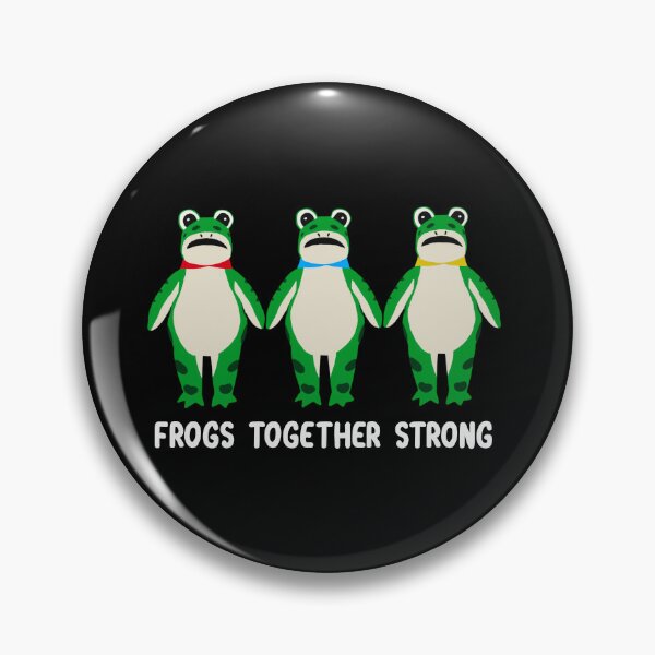 Item preview, Frogs Together Strong Portland Frog Protest Anti ICE designed and sold by JaquelinDach.