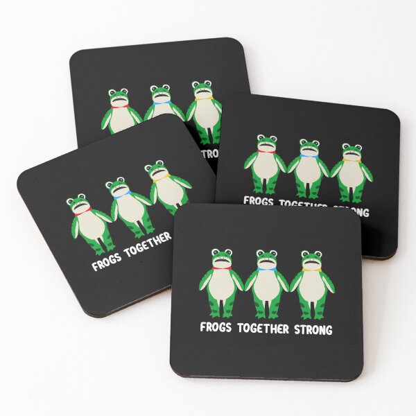 Item preview, Frogs Together Strong Portland Frog Protest Anti ICE designed and sold by JaquelinDach.