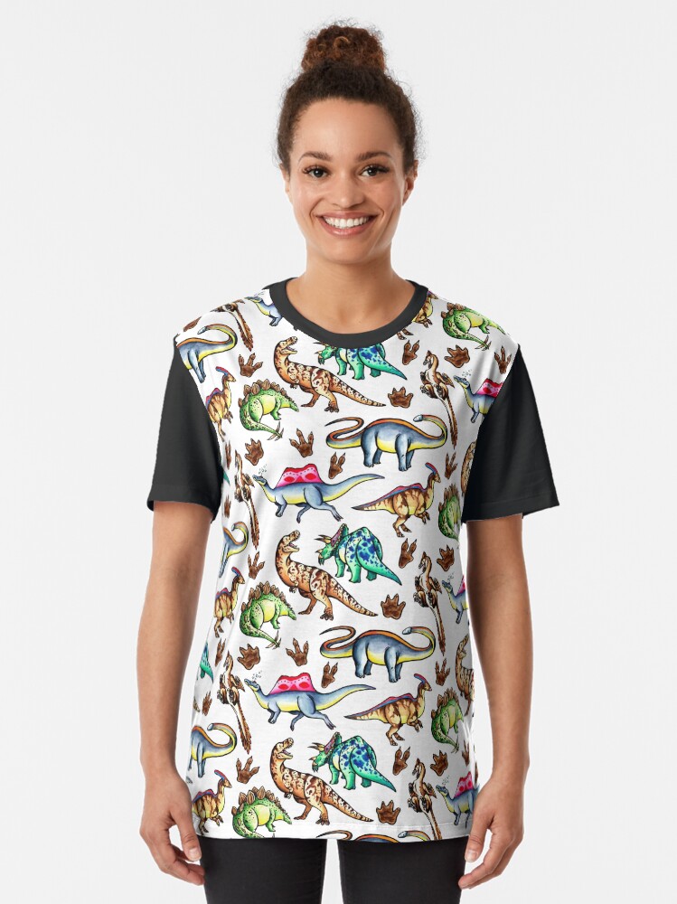 shirt with dinosaurs