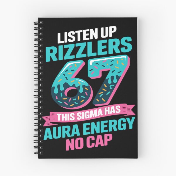 Item preview, Listen Up Rizzlers This Sigma Has 67 Aura Energy Gen Alpha designed and sold by papertaless.