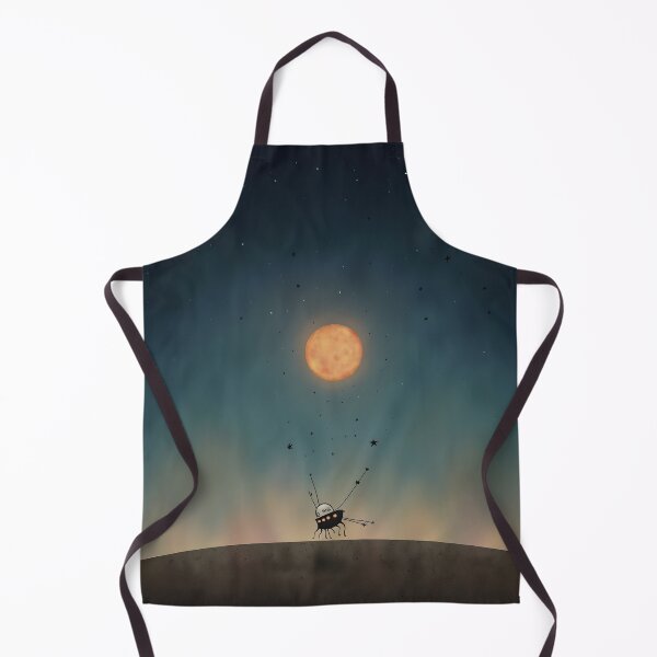 Item preview, Lonely Explorer Under Distant Sun – Whimsical Space Art designed and sold by Whimsical Hug.