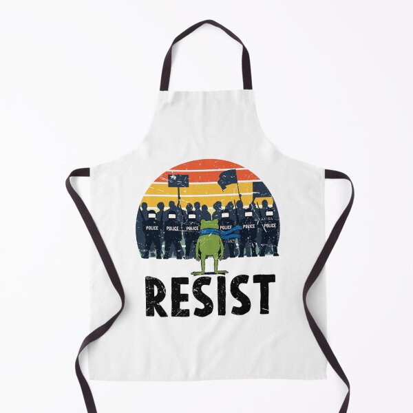 Item preview, Resista Portland Frog Manifestante Anti Trump Anti ICE Anti Establishment, Resistencia, designed and sold by JaquelinDach.
