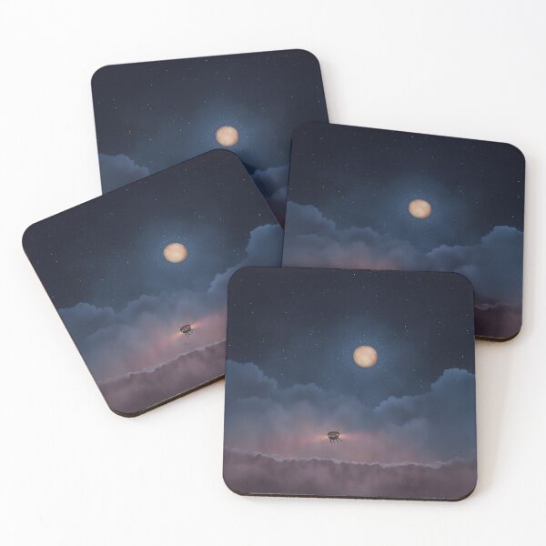 Item preview, Copy of Flight Toward the Sun – Whimsical Cosmic Journey Illustration designed and sold by Whimsical Hug.