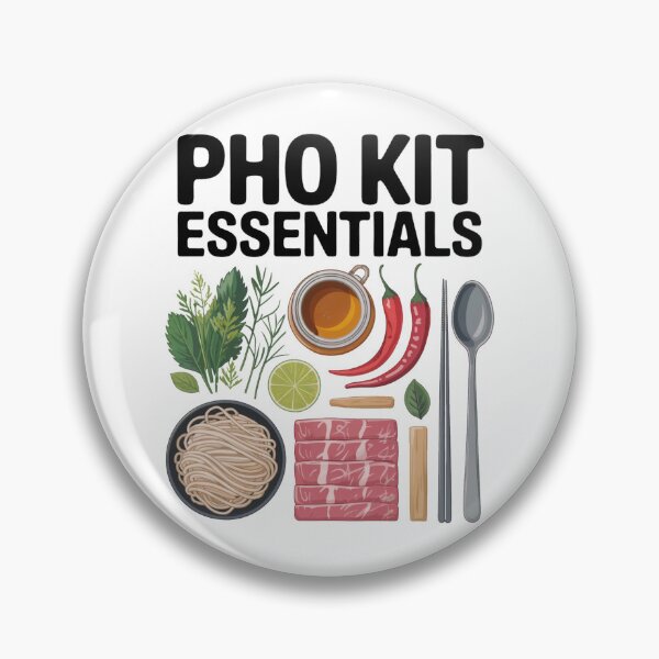 Artikelvorschau, Pho Kit Essentials Lustiges vietnamesisches Essen Wortspiel Shirt entworfen und verkauft von WSPrintCrafter.