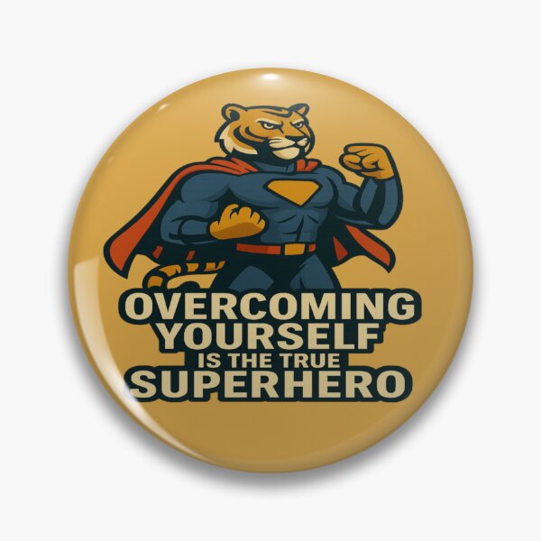 Item preview, Overcoming Yourself Is the True Superhero designed and sold by JM Language Service.