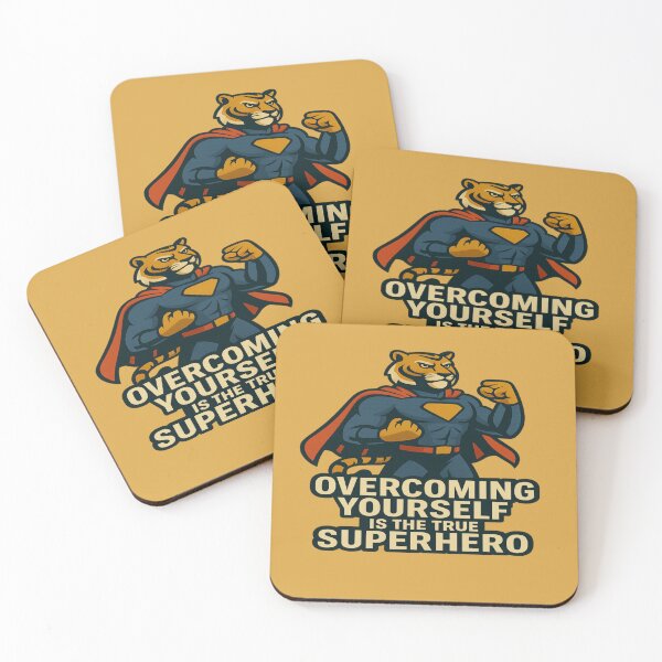 Item preview, Overcoming Yourself Is the True Superhero designed and sold by JM Language Service.