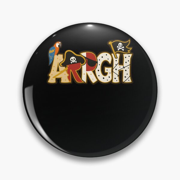 Item preview, Fun ARRGH Pirate Style Pirate ARGH Pirate designed and sold by Formatage.