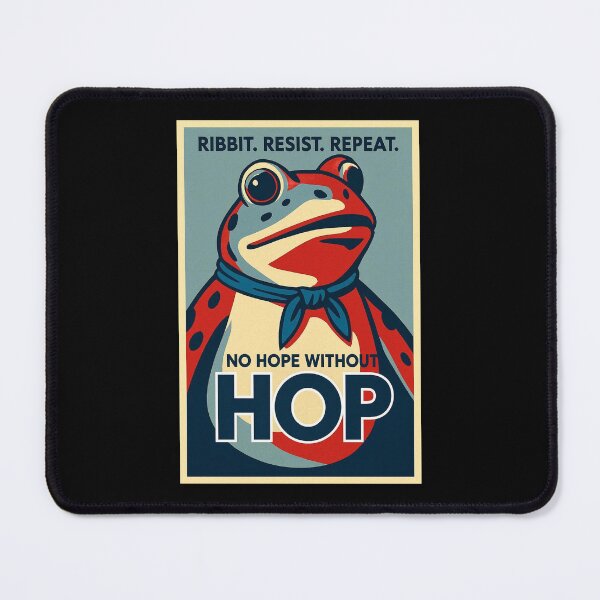 Item preview, No Hope Without Hop Portland Frog Protest designed and sold by JaquelinDach.