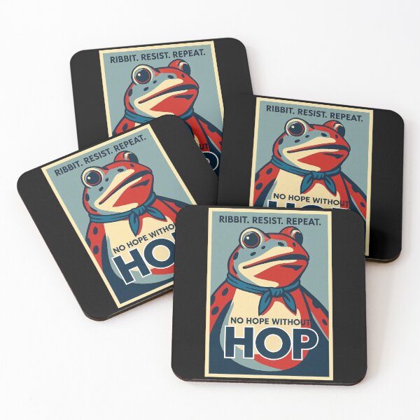 Item preview, No Hope Without Hop Portland Frog Protest designed and sold by JaquelinDach.