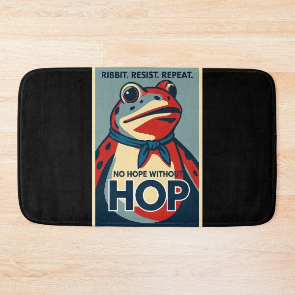 Item preview, No Hope Without Hop Portland Frog Protest designed and sold by JaquelinDach.