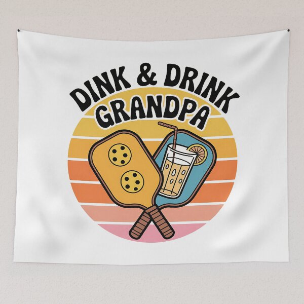 Item preview, Pickleball Grandparent • Dink & Drink Grandpa designed and sold by Blok45.