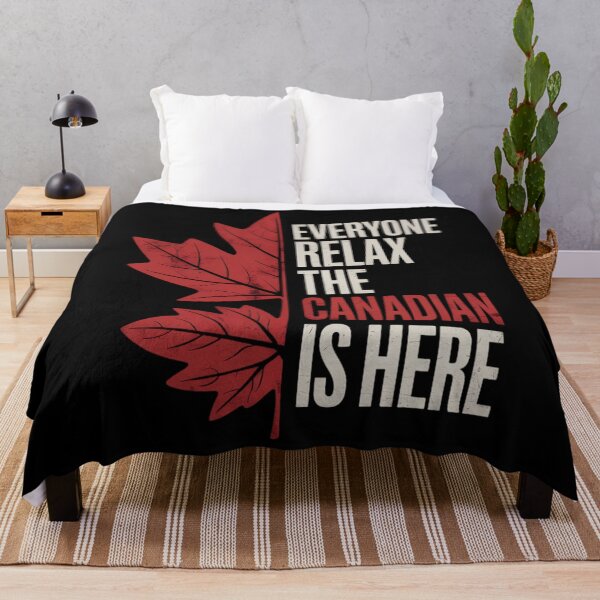 Item preview, Everyone relax the Canadian is here, funny Canadian Vintage designed and sold by Formatage.