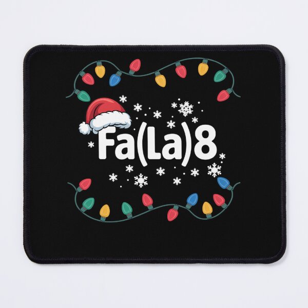 Item preview, FA (LA)8 Funny Christmas Santa Fa La Math Teacher Student designed and sold by Formatage.