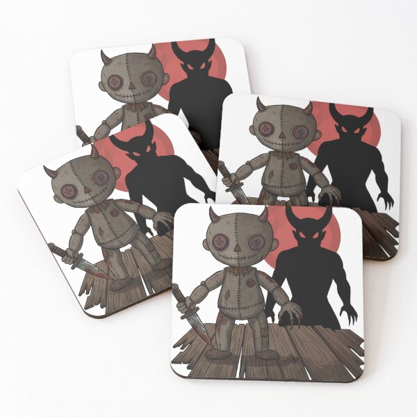 Item preview, Voodoo Doll & Devil Shadow designed and sold by LaiThaiPatterns.