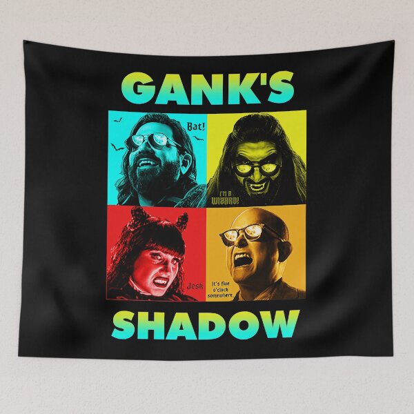 Item preview, Gank's Shadow - What We Do In The Shadows designed and sold by Natilarage.