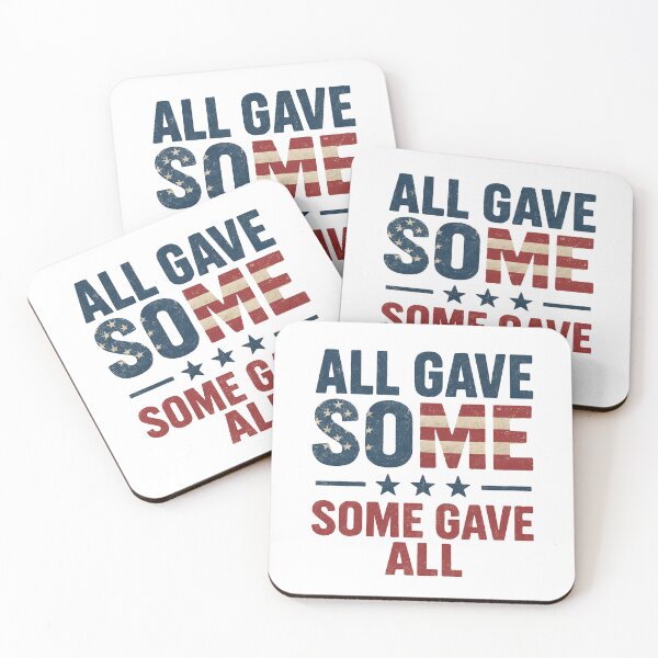 Item preview, All Gave Some, Some Gave All – Patriotic American Flag Distressed Typography Design designed and sold by Globalcitytees.
