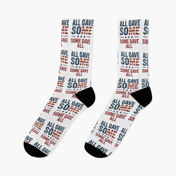 Item preview, All Gave Some, Some Gave All – Patriotic American Flag Distressed Typography Design designed and sold by Globalcitytees.