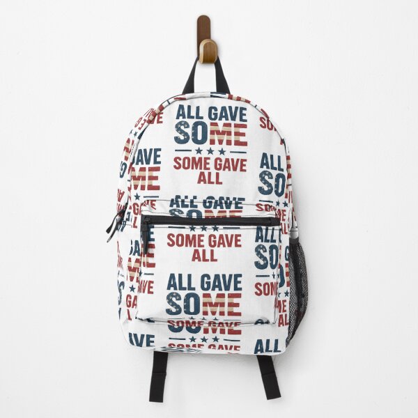 Item preview, All Gave Some, Some Gave All – Patriotic American Flag Distressed Typography Design designed and sold by Globalcitytees.