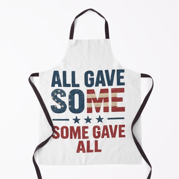 Item preview, All Gave Some, Some Gave All – Patriotic American Flag Distressed Typography Design designed and sold by Globalcitytees.