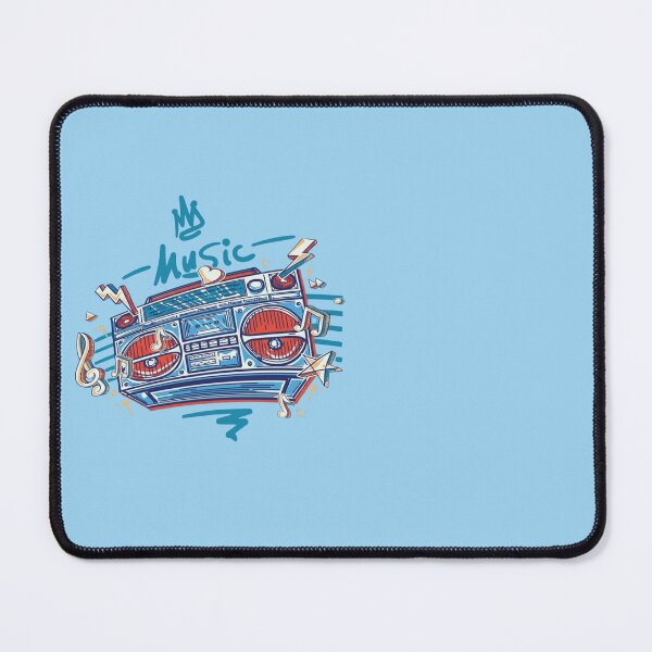 Item preview, Retro Boombox Graffiti Art designed and sold by anandsiva2703.