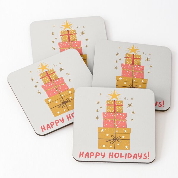 Item preview, Stacked Christmas Gifts with Star Topper designed and sold by Paper Hearteu.