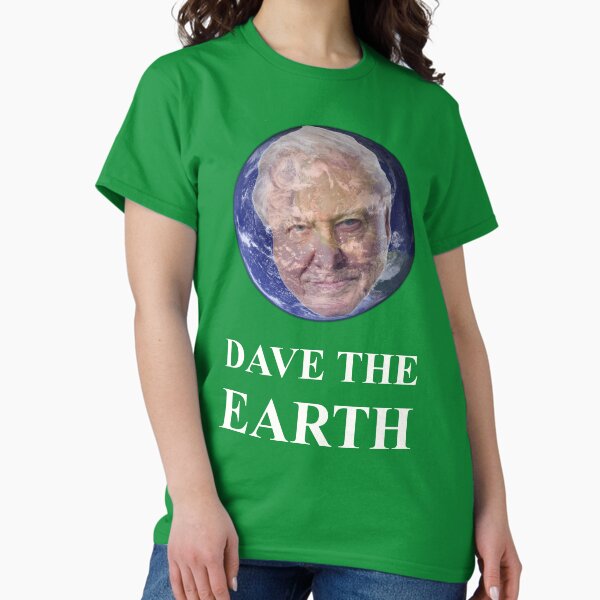 Item preview, David Attenborough "Save the planet" environmental pun designed and sold by EdwardEgg.