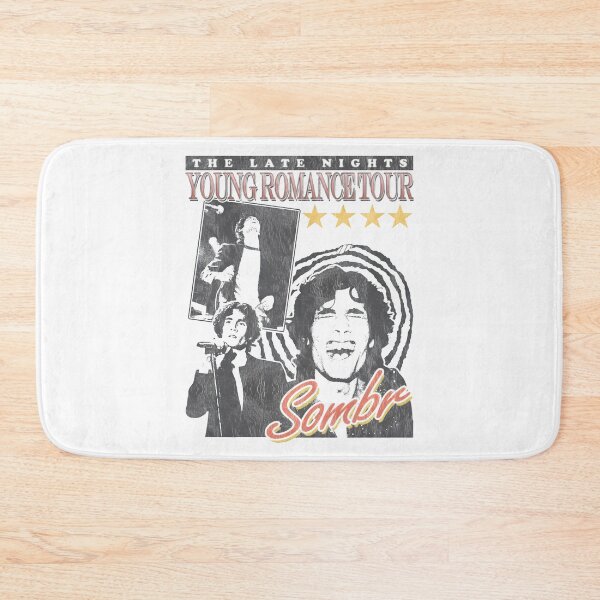 Item preview, SOMBR Young Romance Tour Poster | Retro Indie Rock Concert Artwork designed and sold by solonwmith6.