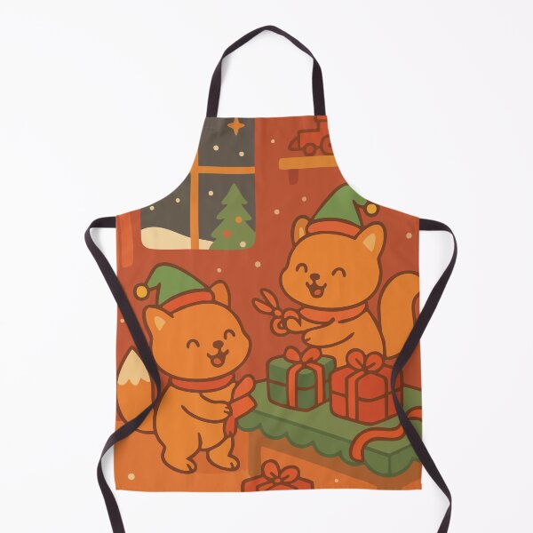 Item preview, Elf Fox Gift Makers designed and sold by Cuckoo Parrot.