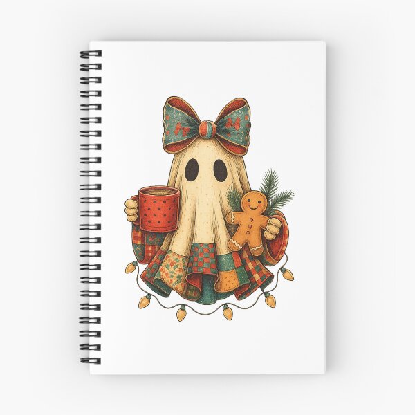 Item preview, Ghostly christmas｜Patchwork christmas sweater｜Christmas ghost gift｜iced coffee png｜Christmas shirt toddler girl png｜milk and cookies png designed and sold by PixelBlooming.