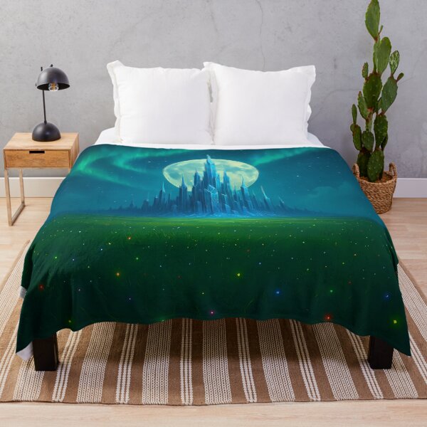 Item preview, Moonlit Crystal Citadel designed and sold by NerdHoard.